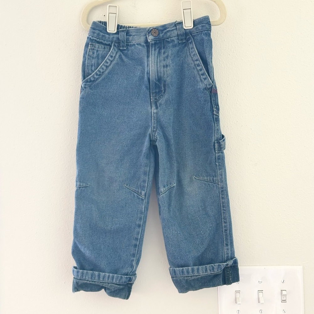 Y2K Faded Glory Kids Blue Jeans
